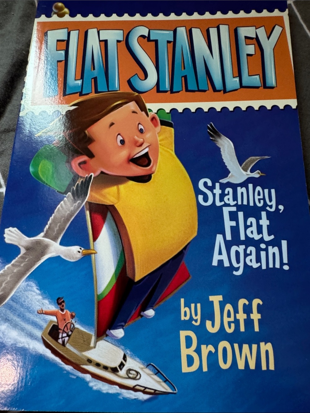 The Flat Stanley Collection by Jeff Brown - Yellow & Green Book - Picture 6 of 12